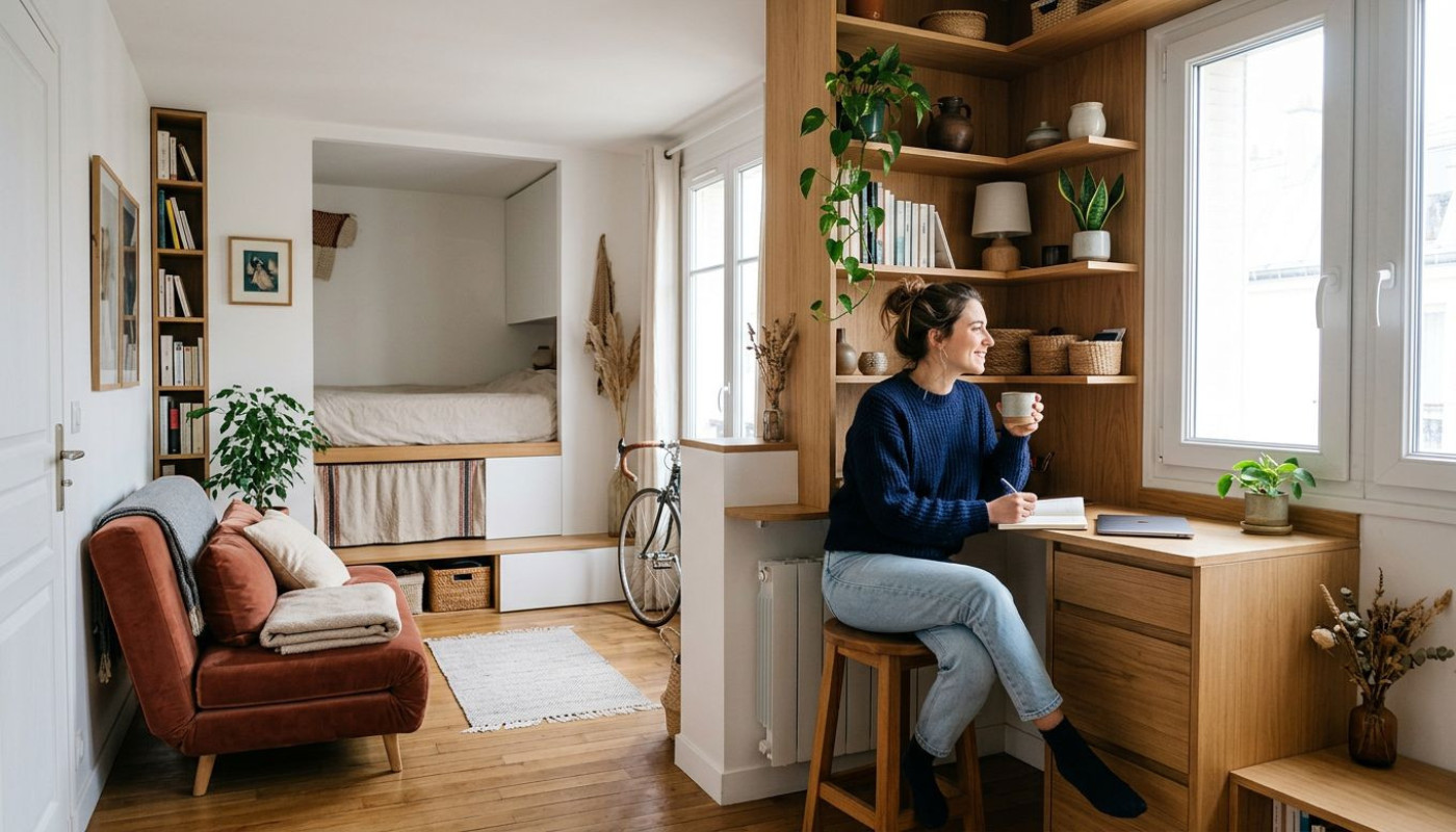 Petits espaces, grandes idées : optimiser sa déco avec des solutions sur-mesure